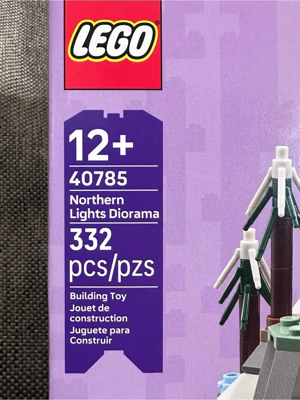 LEGO 40785 Northern Lights Diorama Building Toy 332 pcs Limited Edition